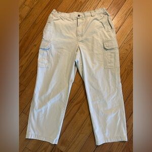 L.L. Bean Men's Tan Cargo Pants